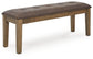 Broxtyn Large UPH Dining Room Bench