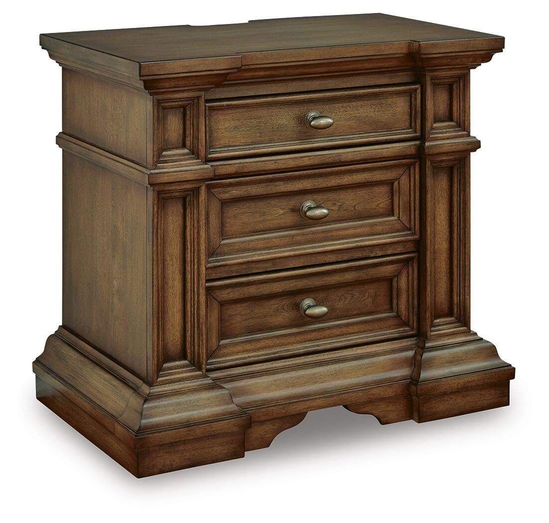 Channley Three Drawer Night Stand