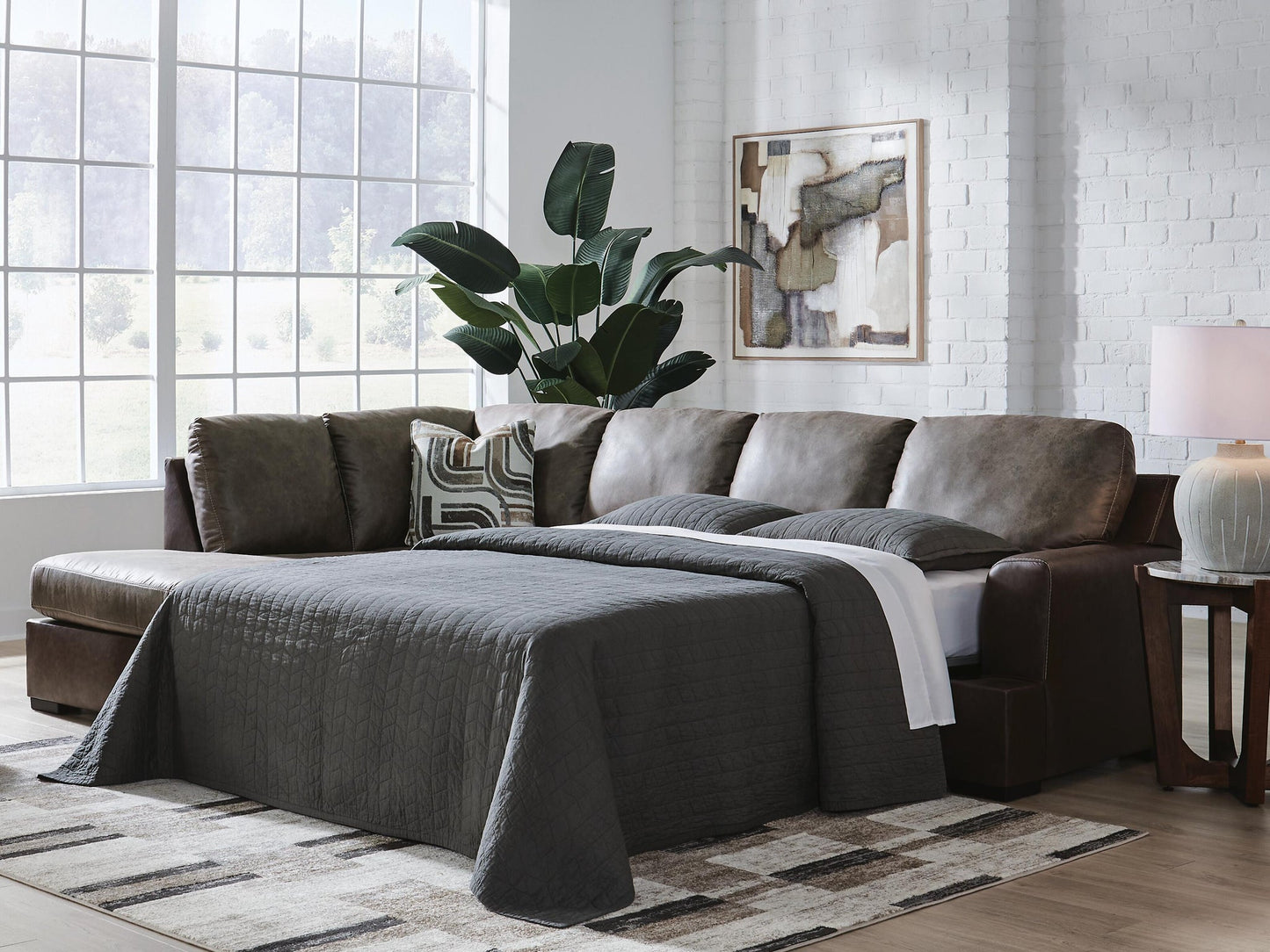 Baltic-Park 2-Piece Sleeper Sectional with Chaise