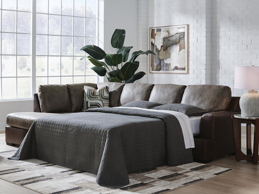 Baltic-Park 2-Piece Sleeper Sectional with Chaise