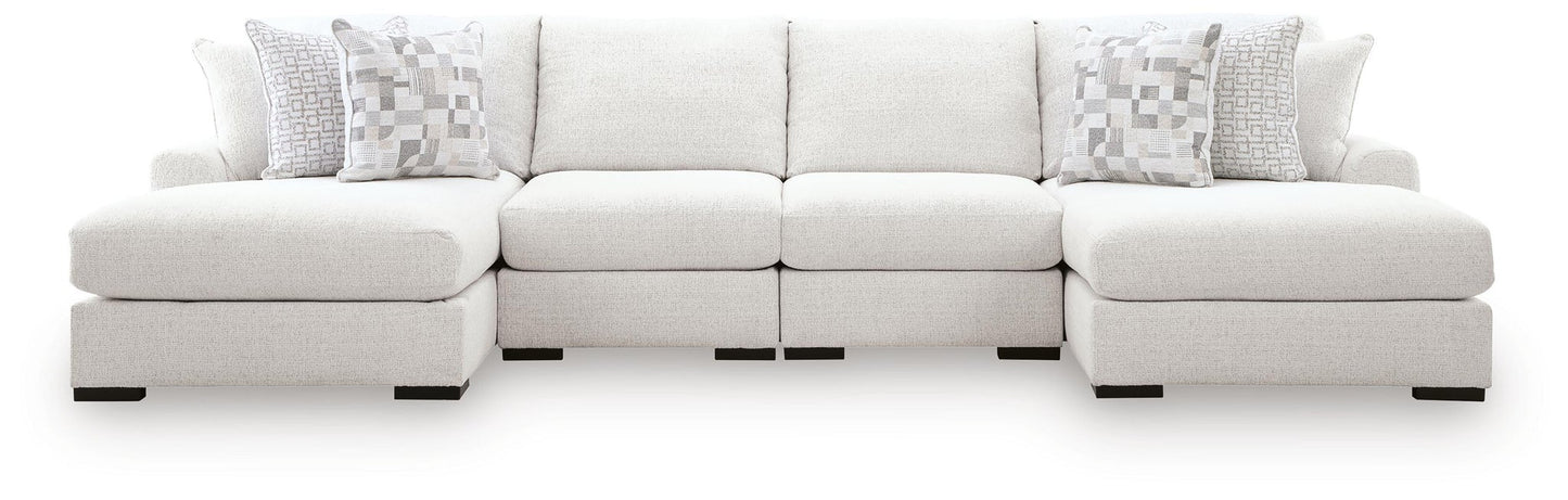 Wynncroft Manor 4-Piece Double Chaise Sectional