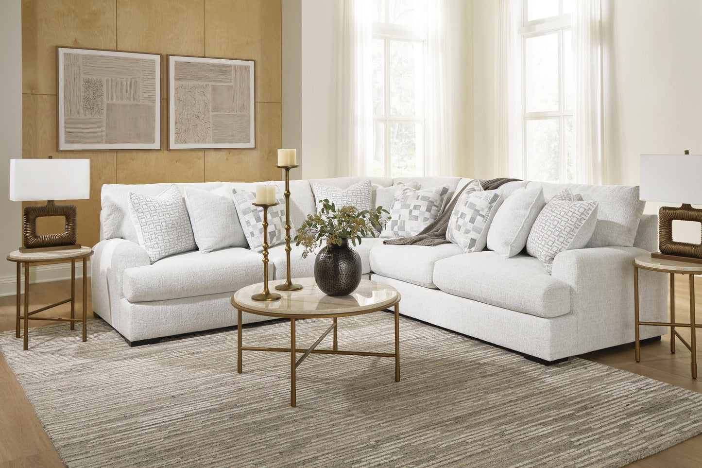 Wynncroft Manor 3-Piece Sectional