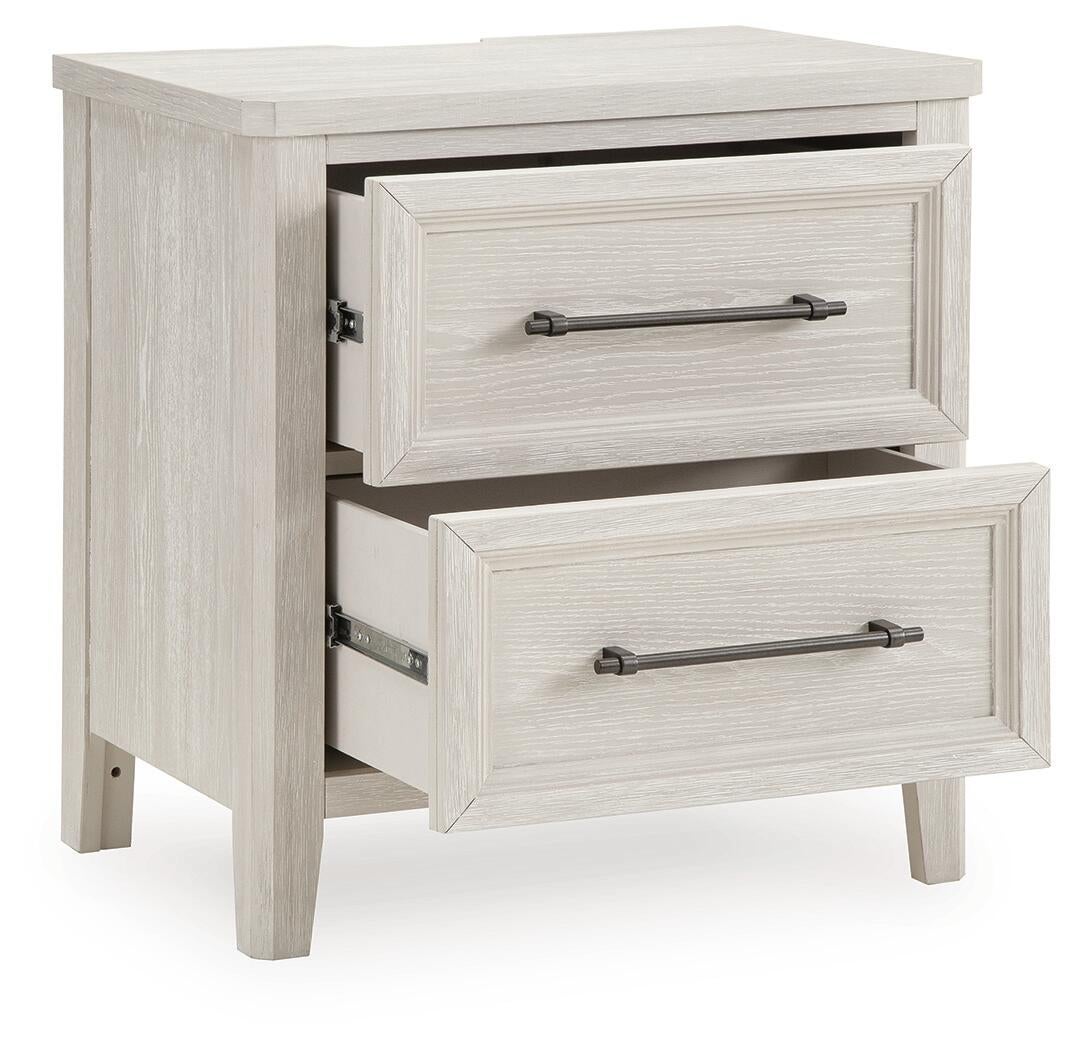 Cressenda Two Drawer Night Stand