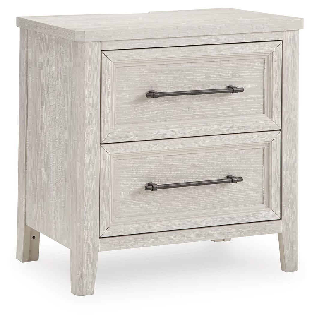 Cressenda Two Drawer Night Stand
