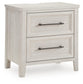 Cressenda Two Drawer Night Stand