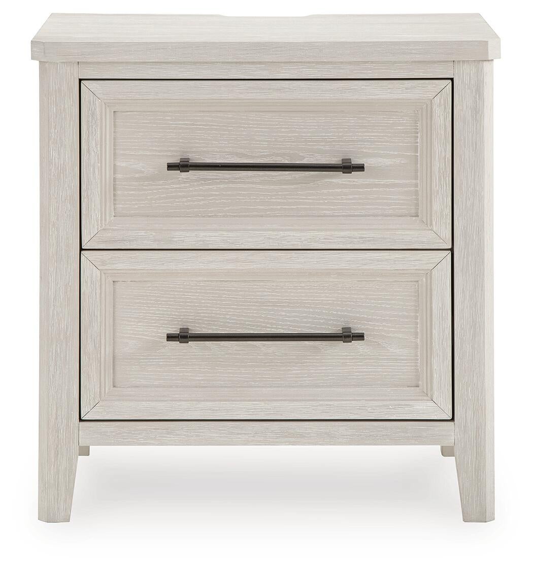 Cressenda Two Drawer Night Stand