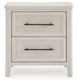 Cressenda Two Drawer Night Stand