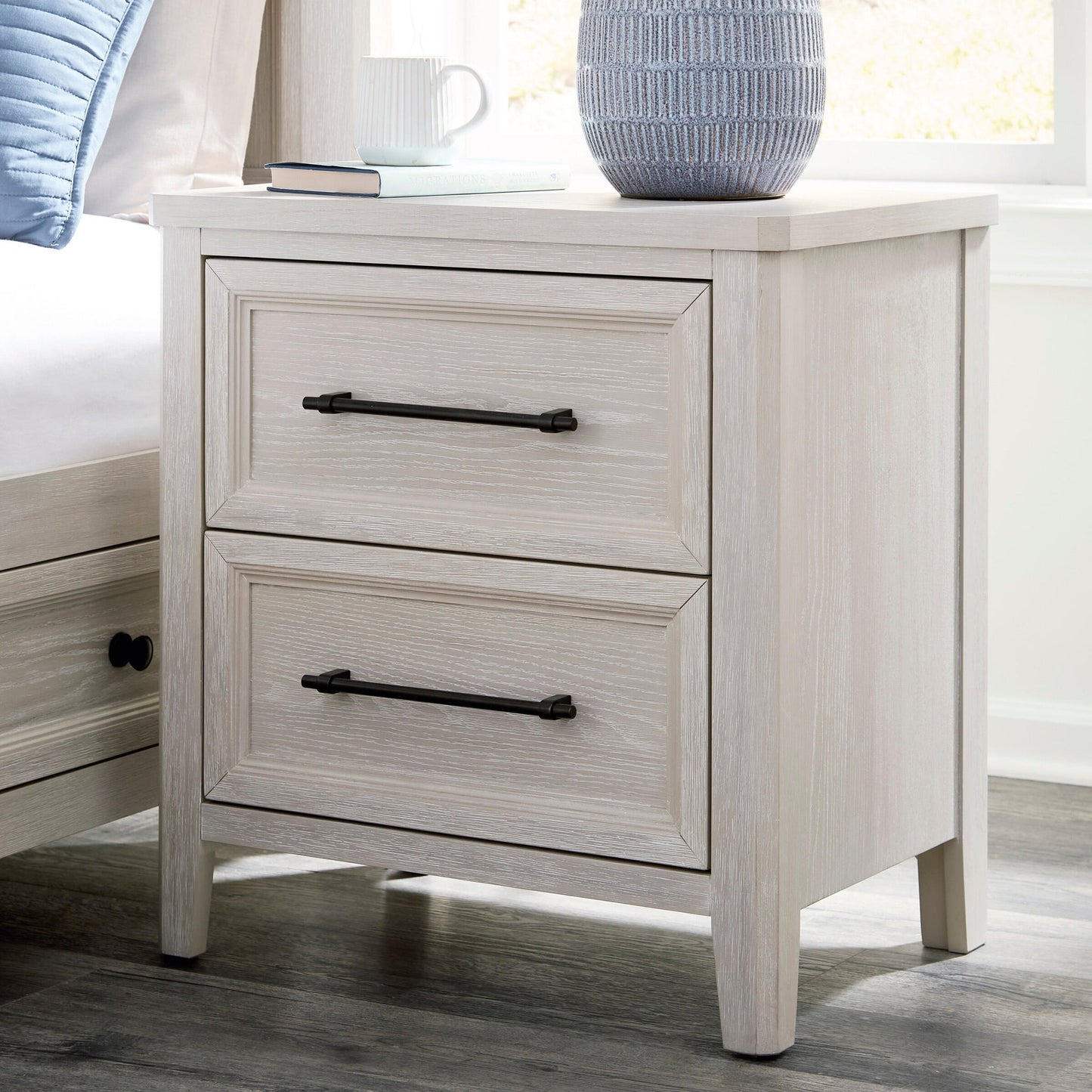 Cressenda Two Drawer Night Stand