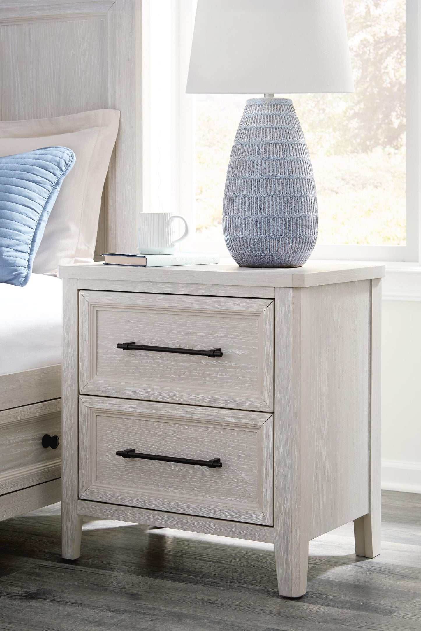 Cressenda Two Drawer Night Stand