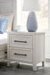 Cressenda Two Drawer Night Stand