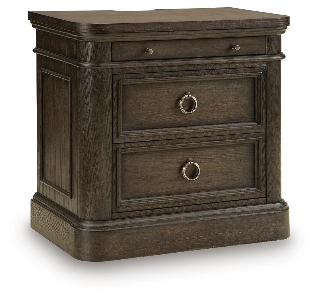 Bannette Two Drawer Night Stand