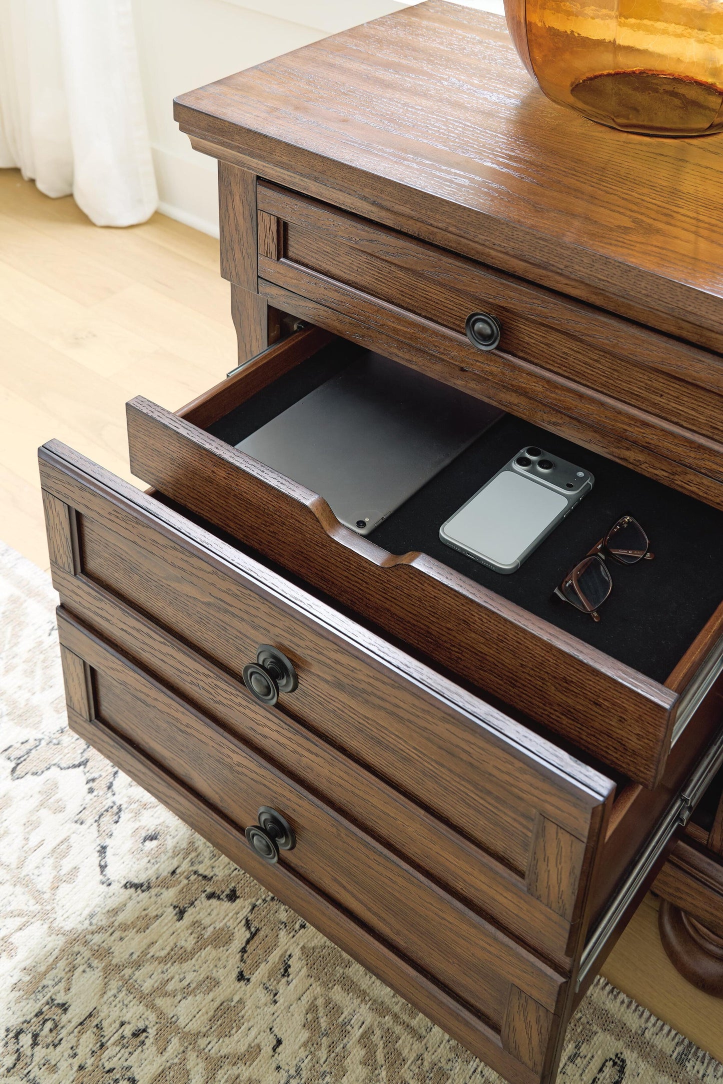 Havenstein Two Drawer Night Stand
