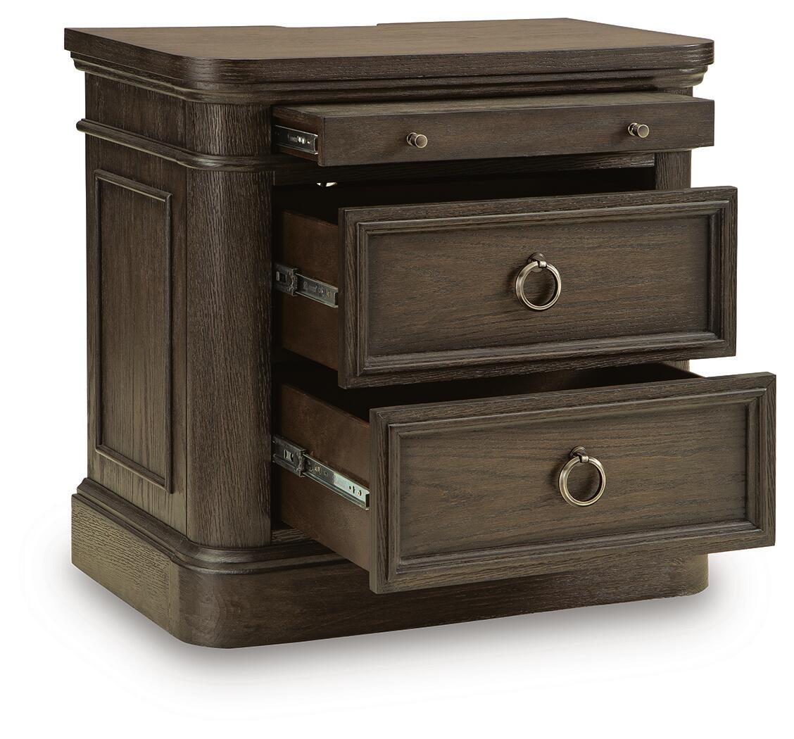 Bannette Two Drawer Night Stand