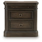 Bannette Two Drawer Night Stand