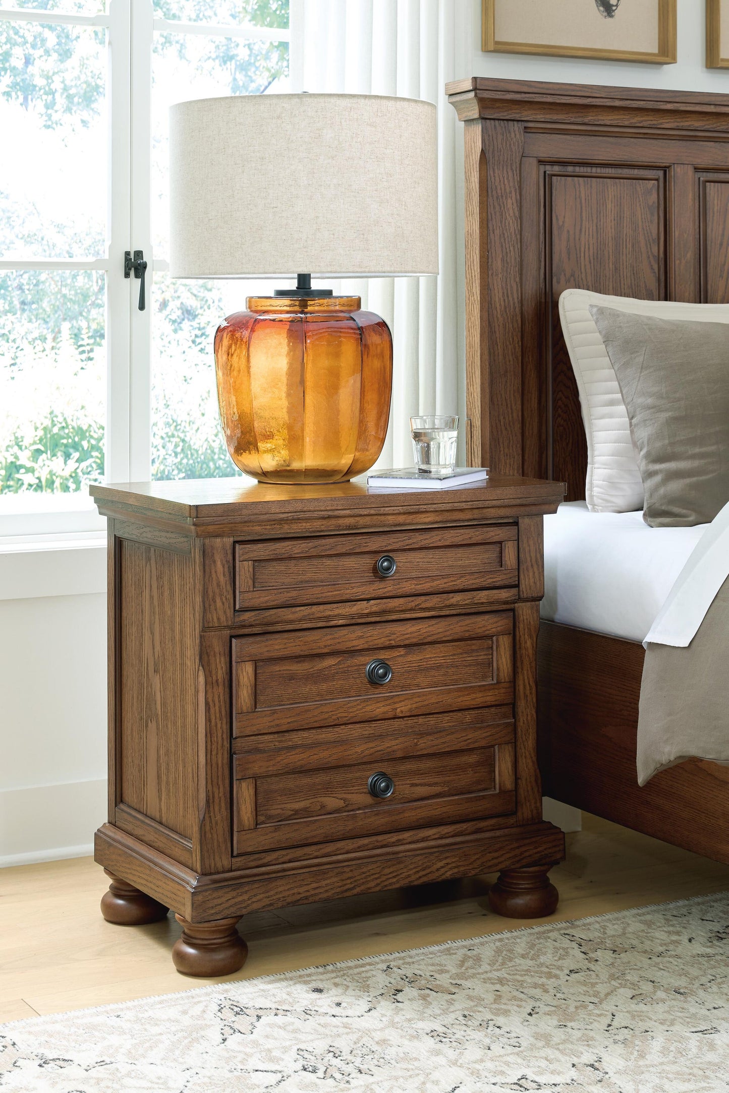 Havenstein Two Drawer Night Stand