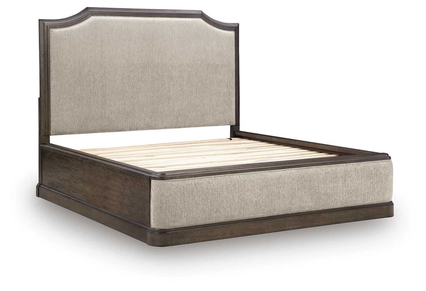 Bannette California King Upholstered Panel Bed