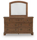 Havenstein Dresser and Mirror