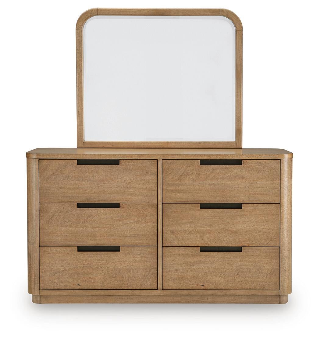 Cladian Dresser and Mirror