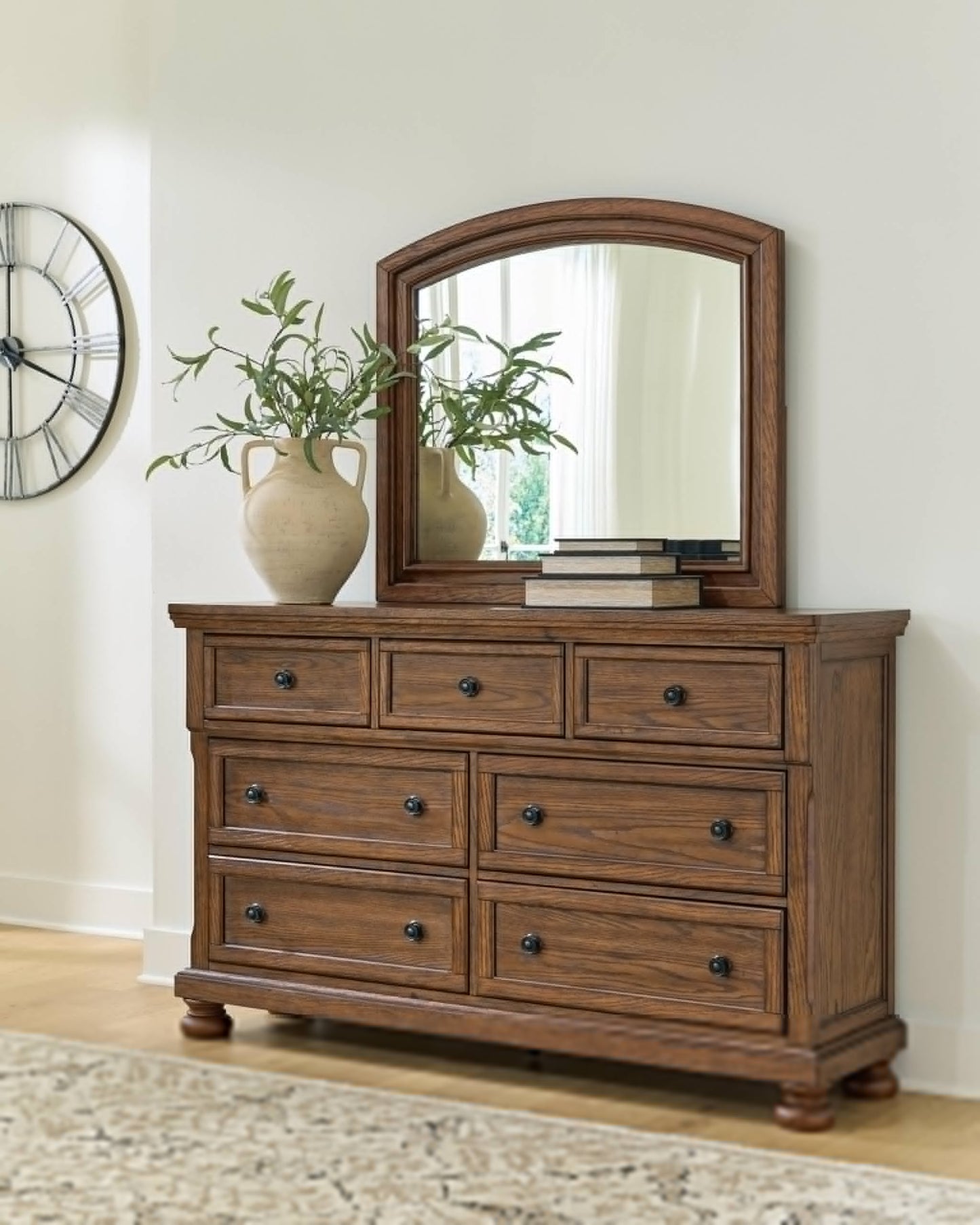 Havenstein Dresser and Mirror