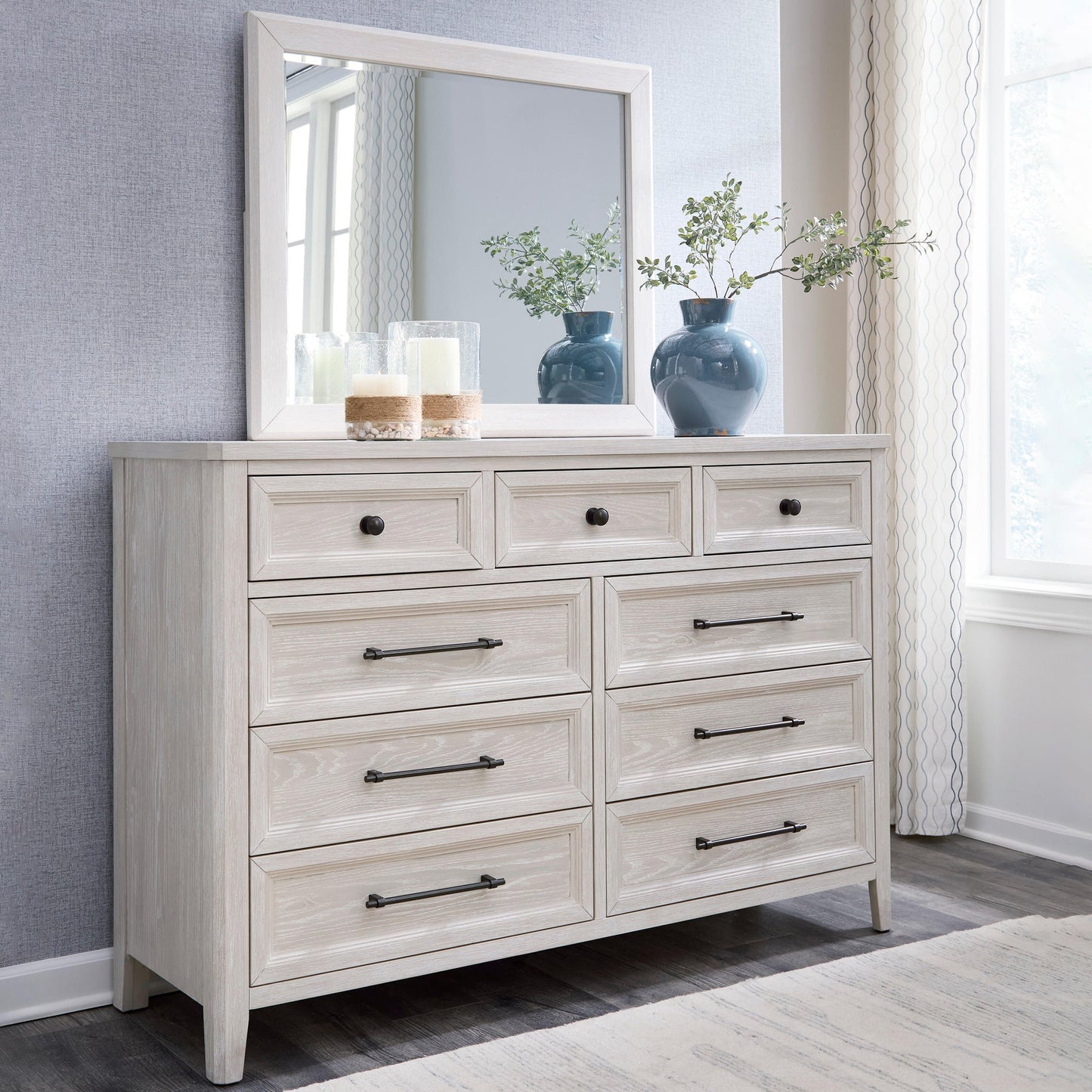 Cressenda Dresser and Mirror