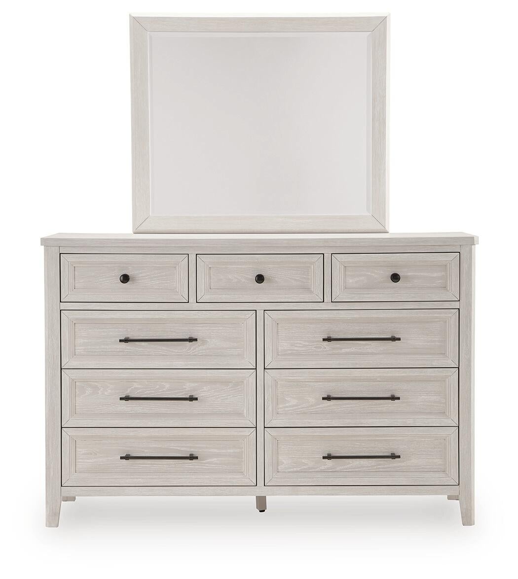Cressenda Dresser and Mirror