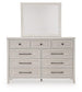 Cressenda Dresser and Mirror
