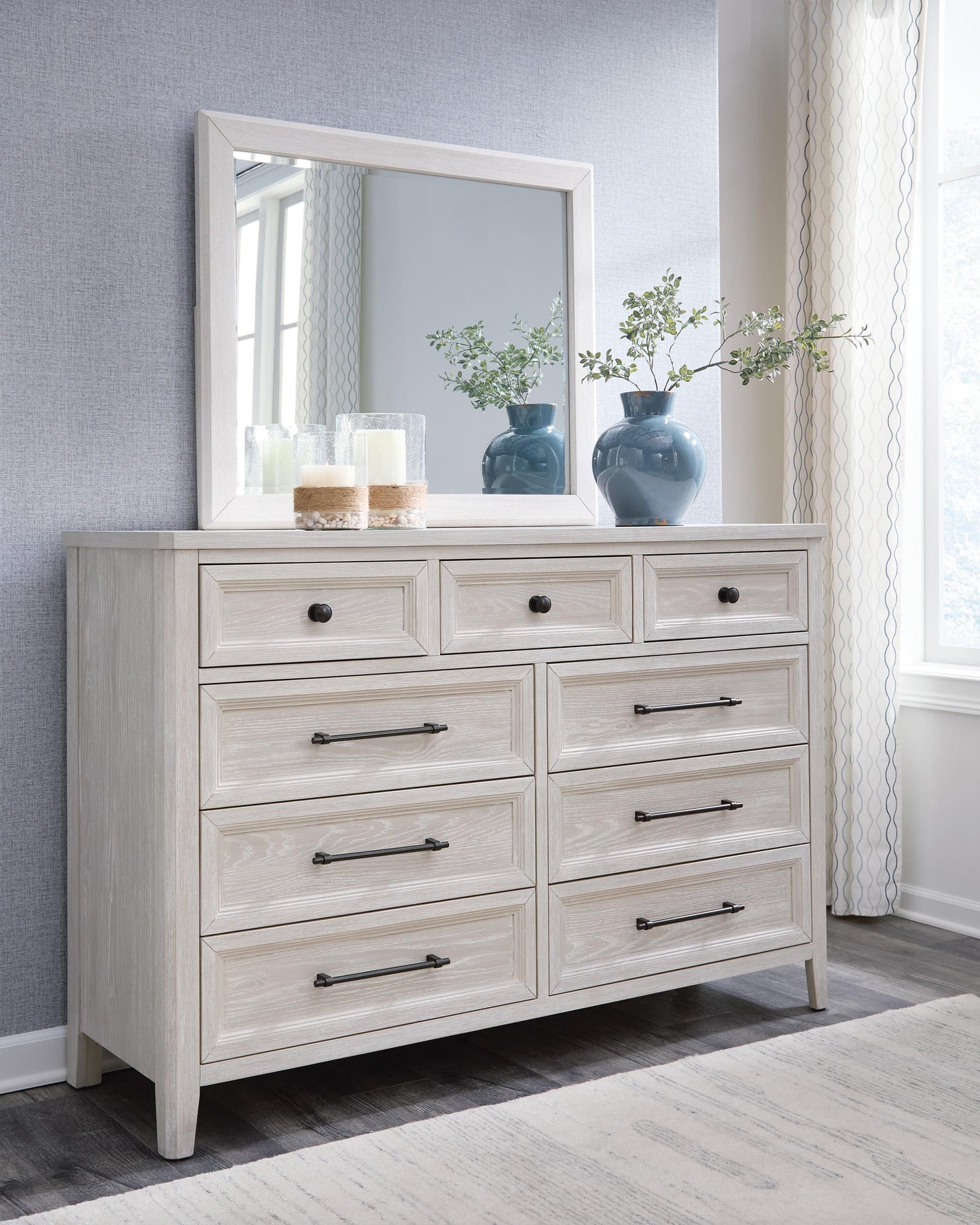 Cressenda Dresser and Mirror