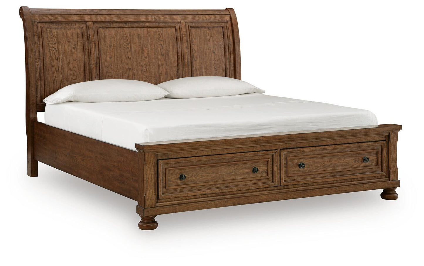 Havenstein California King Sleigh Storage Bed