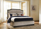 Bannette King Upholstered Panel Bed