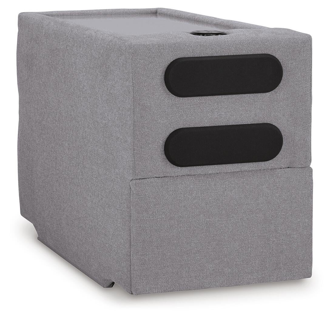 Modmax 8-Piece Sectional with Storage Chaise and Audio Consoles