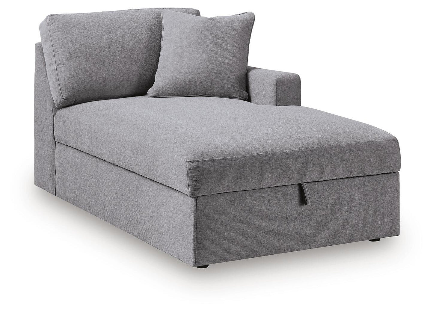 Modmax 8-Piece Sectional with Storage Chaise and Audio Consoles
