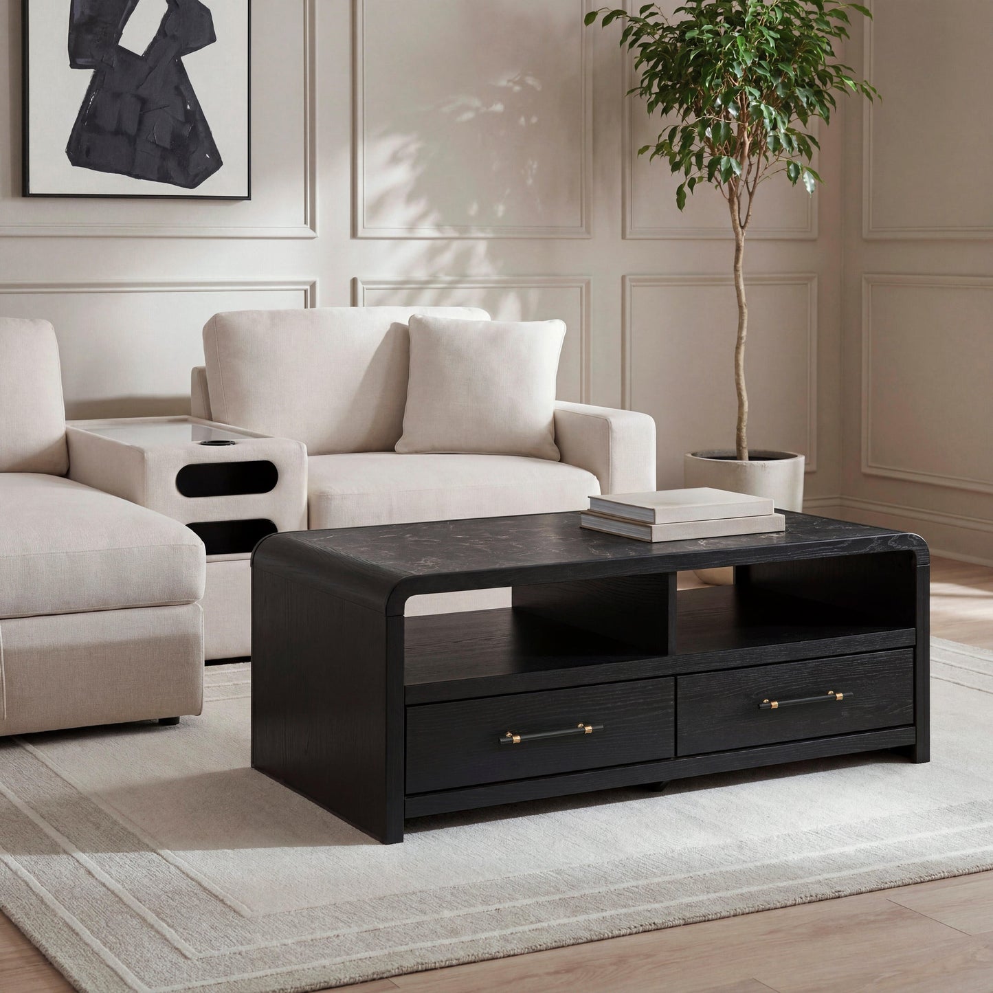 Clanden Rectangular Cocktail Table