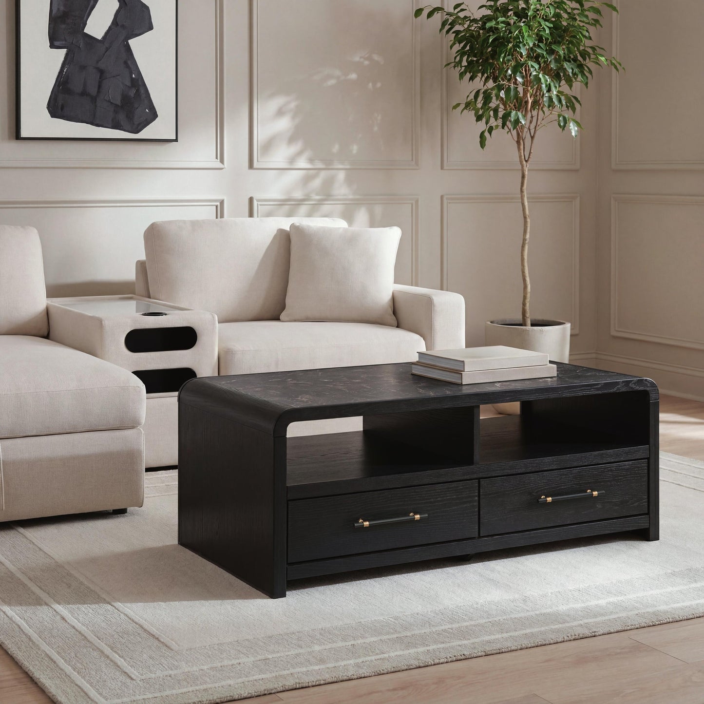 Clanden Rectangular Cocktail Table