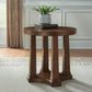 Rustic Plains Round End Table