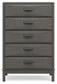 Triscanna Five Drawer Chest