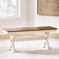 Jendanton Large Dining Room Bench