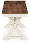 Jendanton Large Dining Room Bench