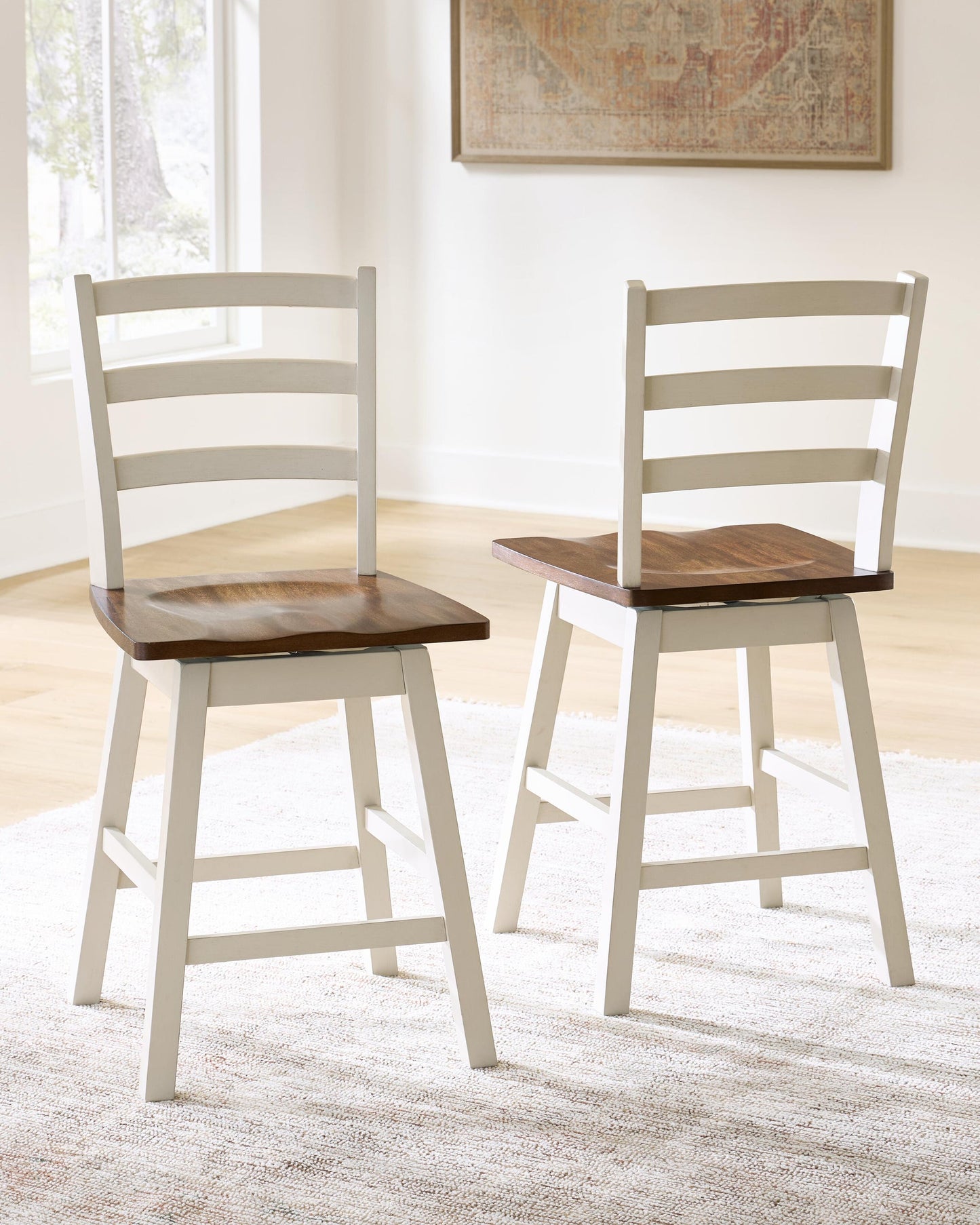 Jendanton Swivel Stool (2/CN)
