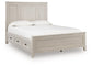 Cressenda Queen Panel Storage Bed