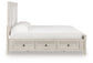 Cressenda Queen Panel Storage Bed
