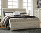 Bellaby  Panel Bed With Mirrored Dresser