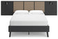 Charlang Full Panel Platform Bed with Dresser, Chest and Nightstand